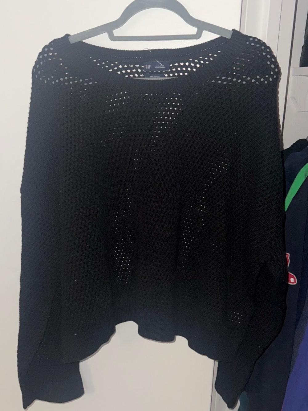 NEW WITH TAGS crochet GAP sweater